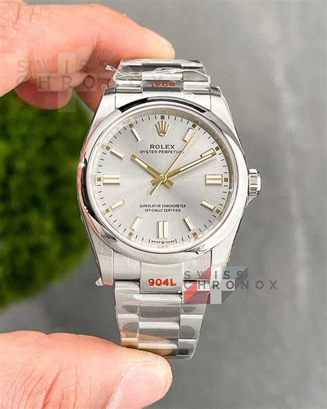 rolex oyster perpetual 36 silver dial watch man new|Rolex Oyster Perpetual date 36mm.